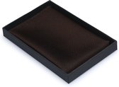 Zijde Pochet Bruin - Suitable - Pochette – Heren - Unisex - 25x25 cm - Zijde | Geschenkverpakking