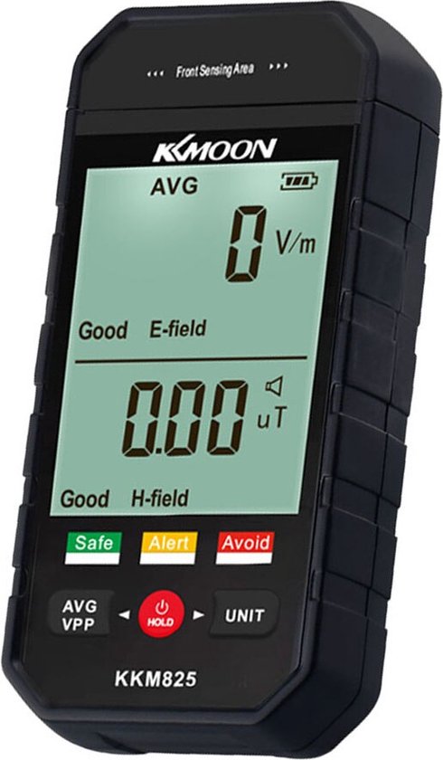 Foto: Stralingsdetector elektromagnetische stralingsmeter elektrische veld tester magnetics magnetisch veld emf meter stralecheck radiaal stralingsmeter