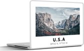Laptop sticker - 11.6 inch - Yosemite - Amerika - Wyoming - 30x21cm - Laptopstickers - Laptop skin - Cover