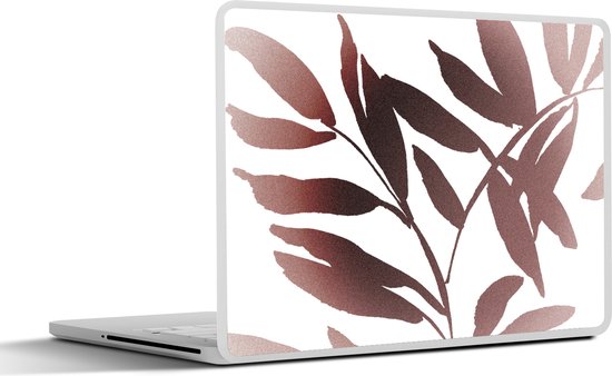Sticker ordinateur portable - 10,1 pouces - Feuilles - Design - Abstrait