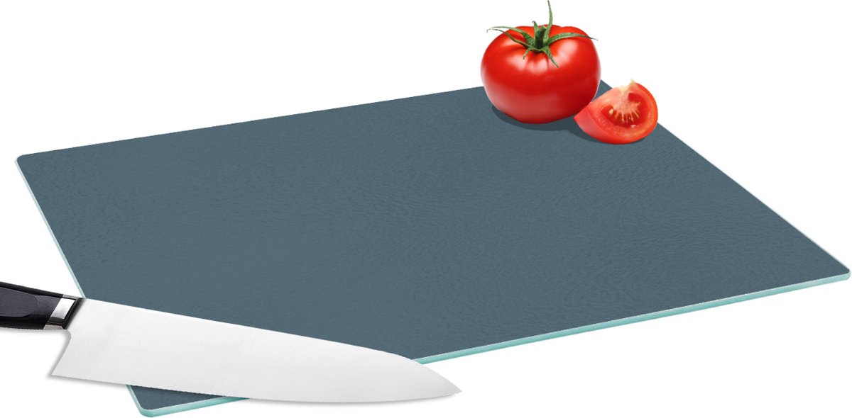 Glazen Snijplank - 39x28 - Oceana - Kleuren - Palet - Snijplanken Glas