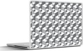 Autocollant pour ordinateur portable - 17,3 pouces - Motifs - Blocs - 3D - 40x30cm - Autocollants pour ordinateur portable - Skin pour ordinateur portable - Couverture