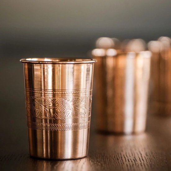 Coupe Cuivre Puur Motif Fleur Entière - 300 ml