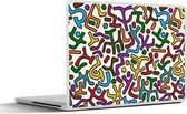 Laptop sticker - 17.3 inch - Abstract - Patronen - Afrika - 40x30cm - Laptopstickers - Laptop skin - Cover