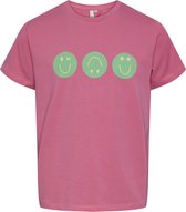 PIECES PKFIBBI SS TEE Meisjes T-shirt - Maat 116