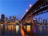 Fotobehang - Granville Bridge - Vancouver (Canada).