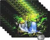 Set de table - Jungle - Cascade - Australie - 45x30 cm - 6 pièces