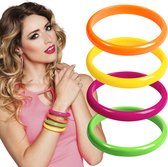 4 bracelets fluorescents - Attribut Habillage