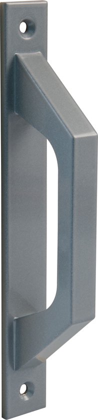 AMIG Deurgreep Schuifdeur Schuifdeurgreep – 198 x 25mm – Aluminium – Loftdeur - Mat Zilver - AMIG