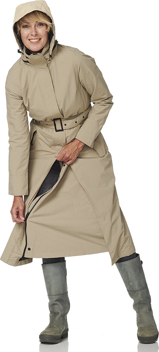 Happy Rainy Days Lange Regenjas Dames Montreal Sand