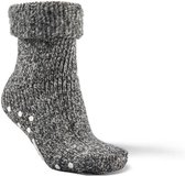 Fellhof antislip sokken maat 39-42 – antraciet - warme sokken – wollen sokken - pantoffelsokken – ademend – vuilafstotend – zelfreinigend – geurneutraliserend - zacht