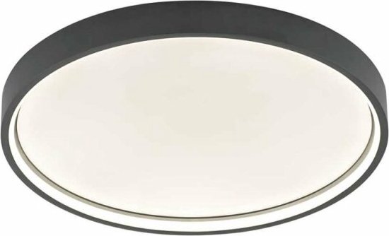 Slim LED Plafonniere 45 cm - Plafondlamp dimbaar zonder dimmer - Warm wit  licht -... | bol.com