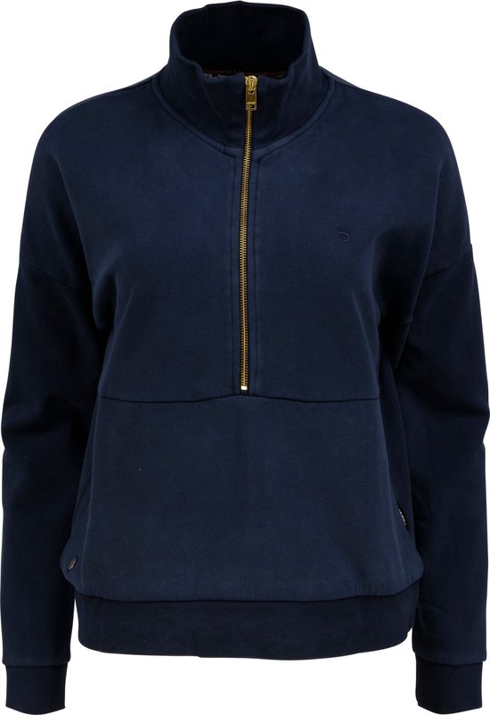 Zoggs Badpak met hoge hals, hoge dekkende zwemkleding voor vrouwen, ideale keuze voor training en lange buitenzwemmen; zwemkostuum met ritssluiting voor dames kan snel veranderen, klassieke rug met