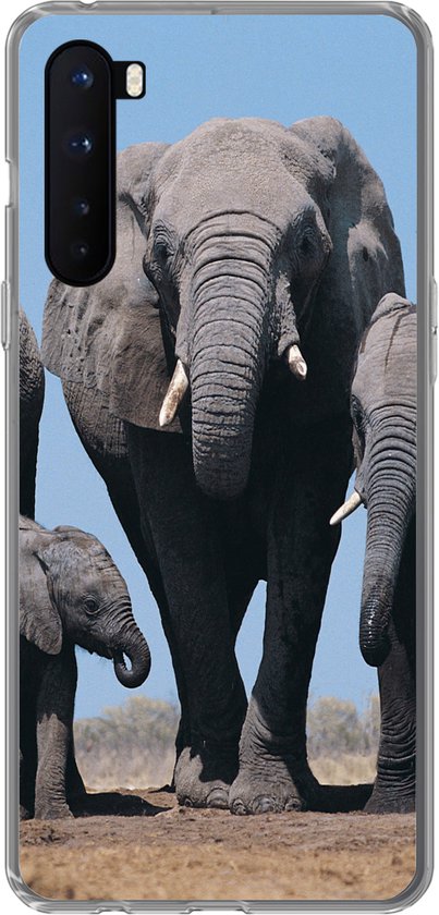 Geboortekaartje jongen blauwe olifant
