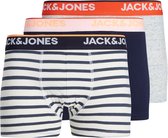 Jack&Jones - Homme - Lot de 3 boxers - Bleu foncé - L