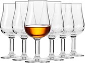 KROSNO Whisky Proeverijglazen | Set van 6 | 100 ml | Epicure Collection | Perfect voor thuis, restaurants en feesten | Vaatwasmachinebestendig