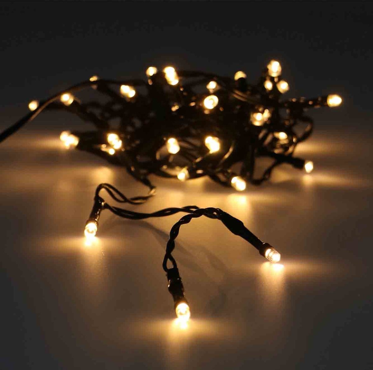 Kerstverlichting - Warm wit - Buiten - 6m - 80 lampjes - Kerstlampjes/kerstlichtjes – foto 4