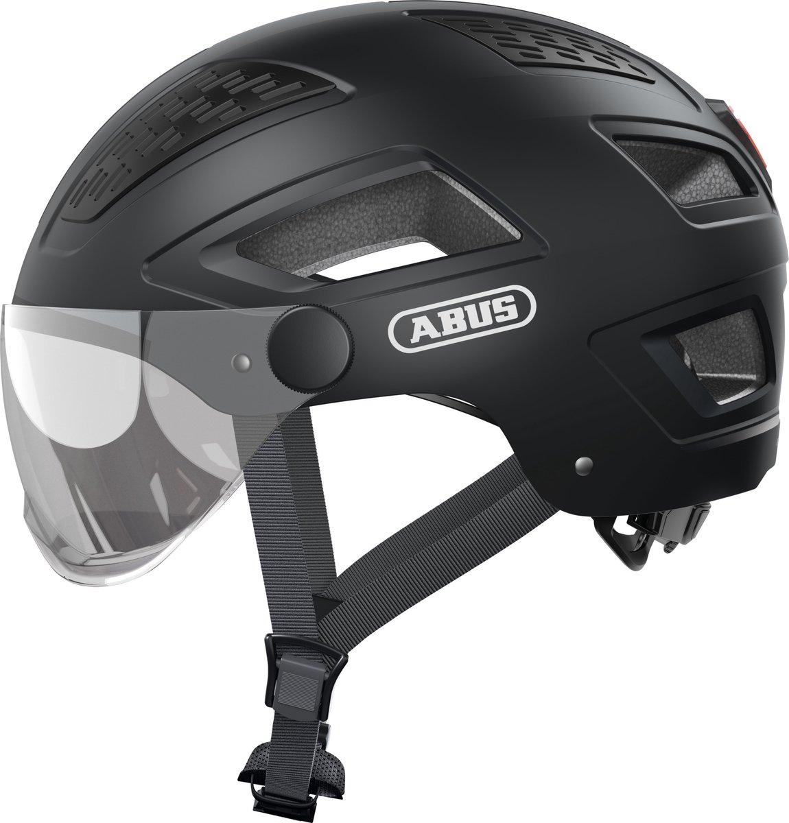 Abus Hyban 2.0 Ace - Fietshelm Velvet Black XL (58 - 63 cm)