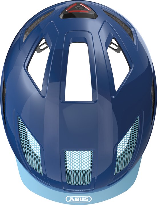 Fietshelm ABUS HYBAN 2.0 core blue M - 52-58 cm - blauw - Geschikt voor gebruik op elektrische fietsen - stadsfietsen - 400 g — afbeelding 3