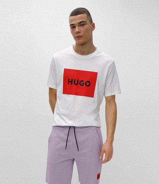 Hugo Dulive222 T-shirt Met Korte Mouwen Wit L Man