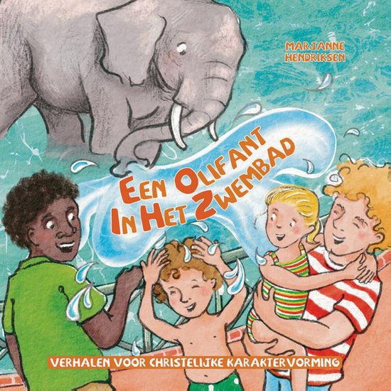 Een olifant in het zwembad - cover