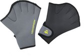 Aquasphere Swim Glove - Aquafitness Zwemhandschoenen - Volwassenen - Zwart/Geel - S