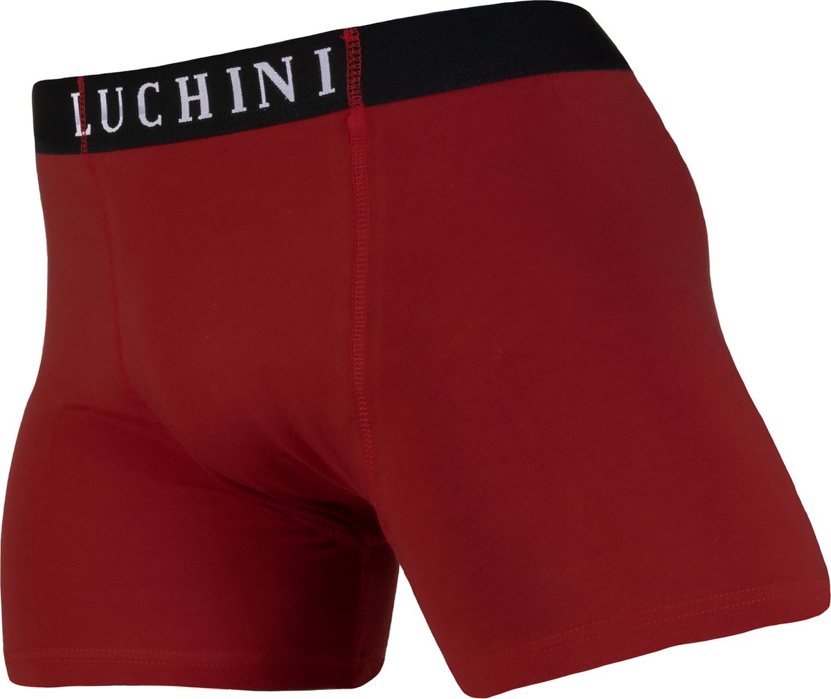 Luchini Clothing ® - LC Classic Maat M - Premium Boxershorts heren - Heren Privacy Boxers met verborgen vak - 2-PACK boxershorts - Stealth boxers - Rood