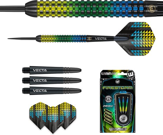 Winmau Firestorm 90% - Dartpijlen 25 gram van Winmau — afbeelding 2