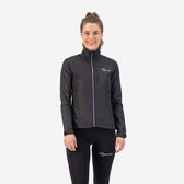 Rogelli Core Hardloopjack - Dames - Zwart - Maat XL