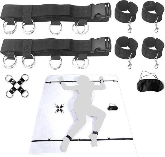 Sex Toys Voor Koppels Bdsm Bondage Set Bondage Set Bed Boeien