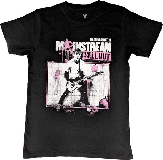 Foto: Machine gun kelly digital cover heren t shirt xl zwart