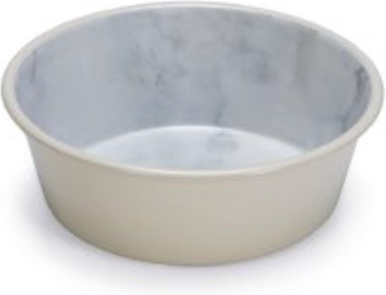 Kerbl Pet Dubbele bakstandaard met 2 roestvrijstalen bakken, 2 x 900 ml