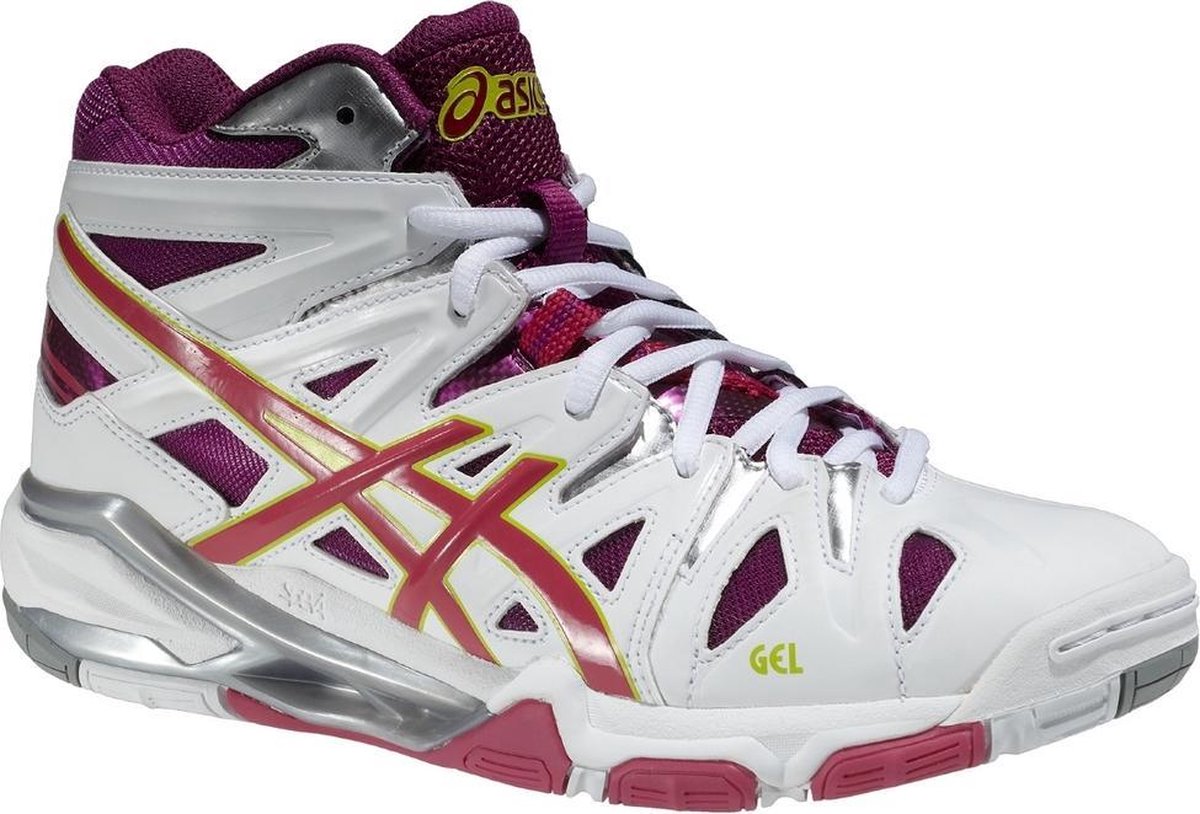 Asics Gel-Sensei 5 Mt W B451Y-0125 Vrouwen Volleybalschoenen Wit