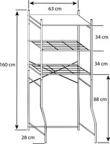 VCM Armoire métallique pour machine à laver Armoire pour machine à laver Tubas Armoire métallique pour machine à laver Armoire pour machine à laver Tubas