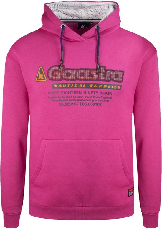 Beschuldiging regeling pot Gaastra Gaastra Hoodie Sweater Logo - katoen/gerecycled polyester - pink |  bol.com