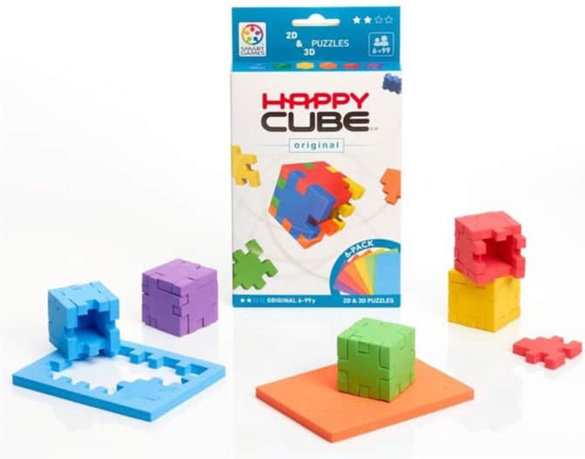 SmartGames - Happy Cube Original - 6 puzzels - 3D — afbeelding 12