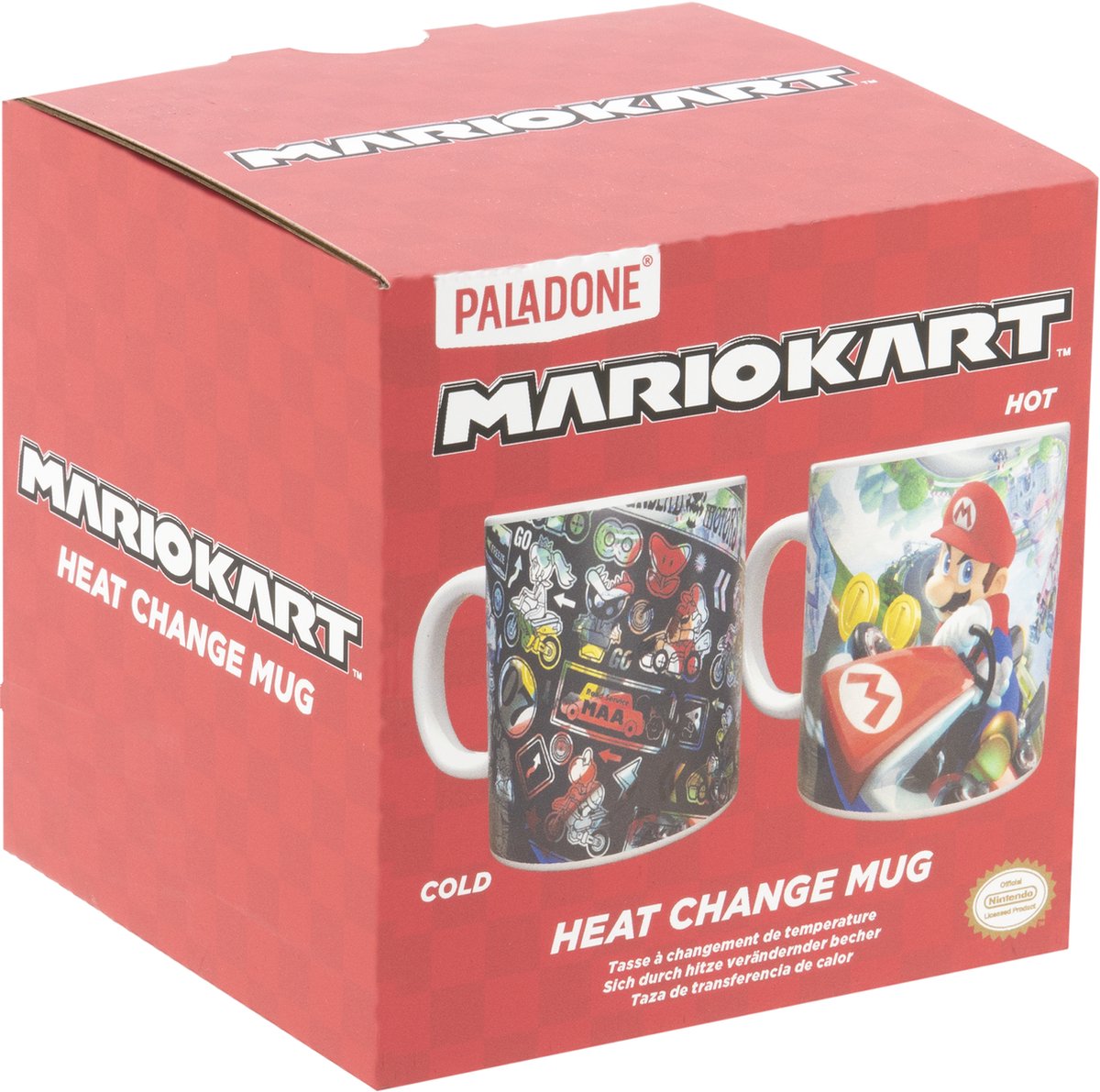 Mario - Mug Mario Kart thermoréactif