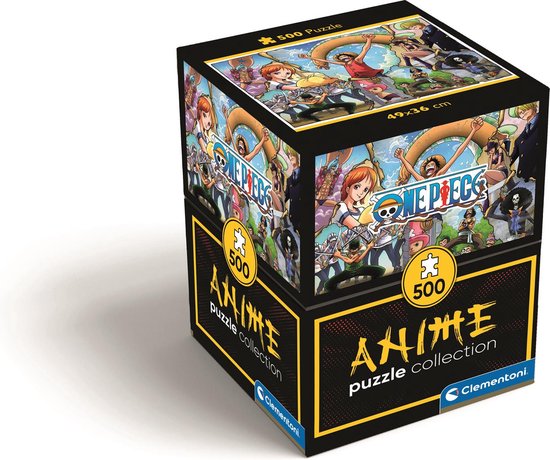 Clementoni - Puzzle Anime Cube One Piece - 500 pièces - 35136 | bol