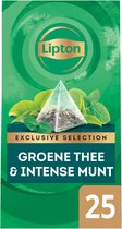 Thee lipton exclusive groene thee munt 25x2gr | Pak a 25 stuk