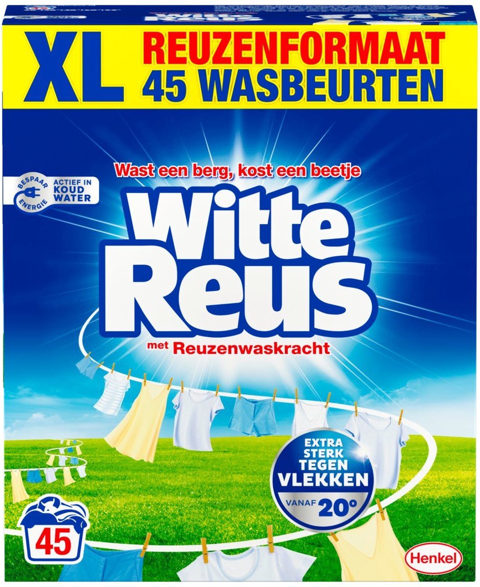 Witte Reus Waspowder 45 scoops - Doos 2.73 kilo