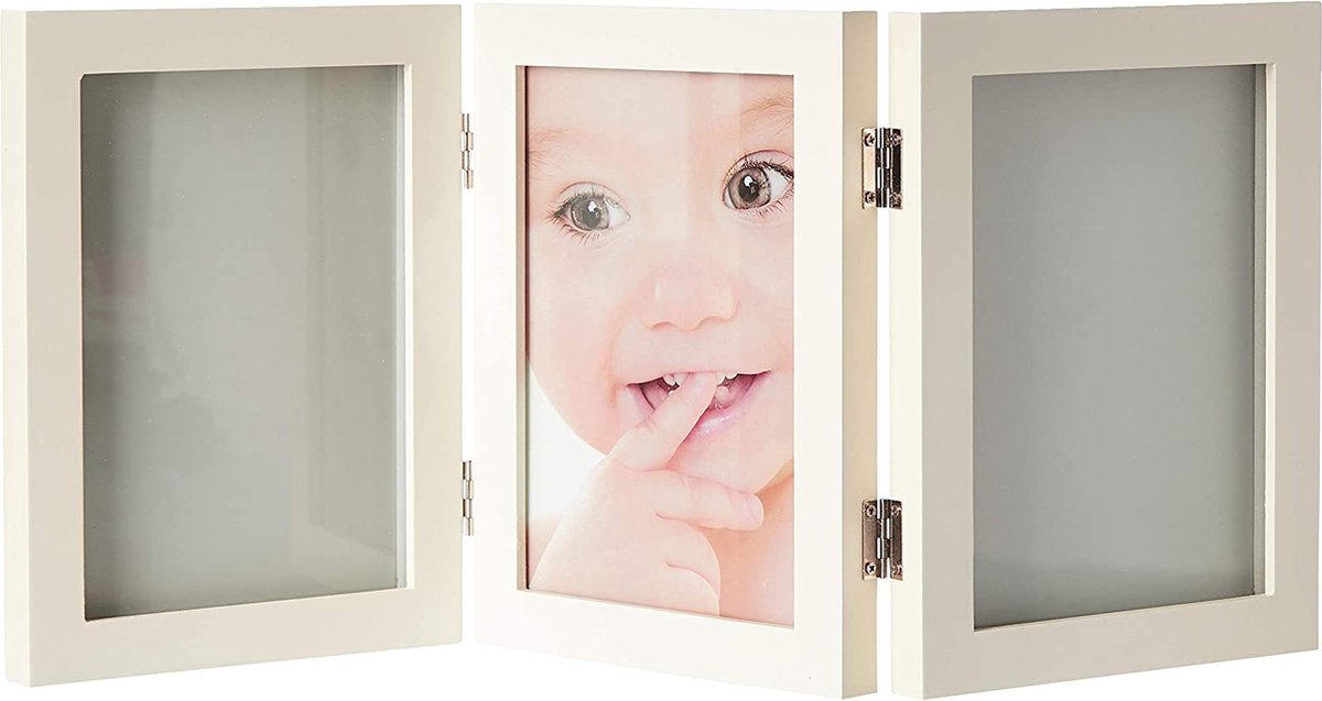 Goedkoopste Babyfotolijst Set \ posters voor de kinderkamer - Baby Hand en Footprint Kit \ kit voor pasgeboren jongens/meisjes - baby fotolijst, Fotolijstplank