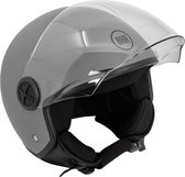 BHR 832 | casque vespa minimal | gris mat | taille XL | cyclomoteur léger, cyclomoteur, moto