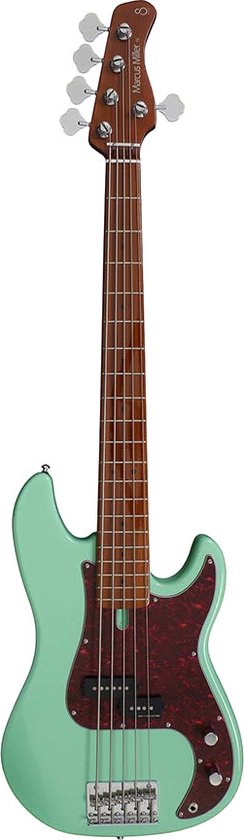 Sire Marcus Miller P5-5 Alder Mild Green 5-snarige elektrische basgitaar