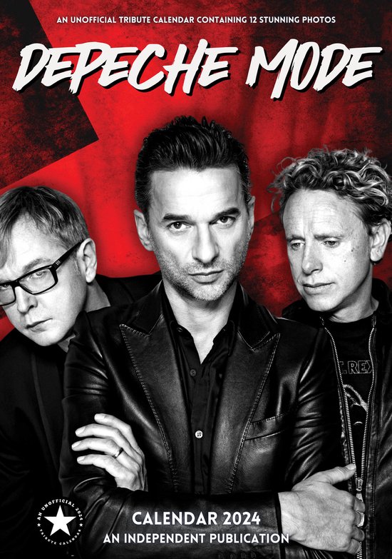Depeche Mode Kalender 2024 A3
