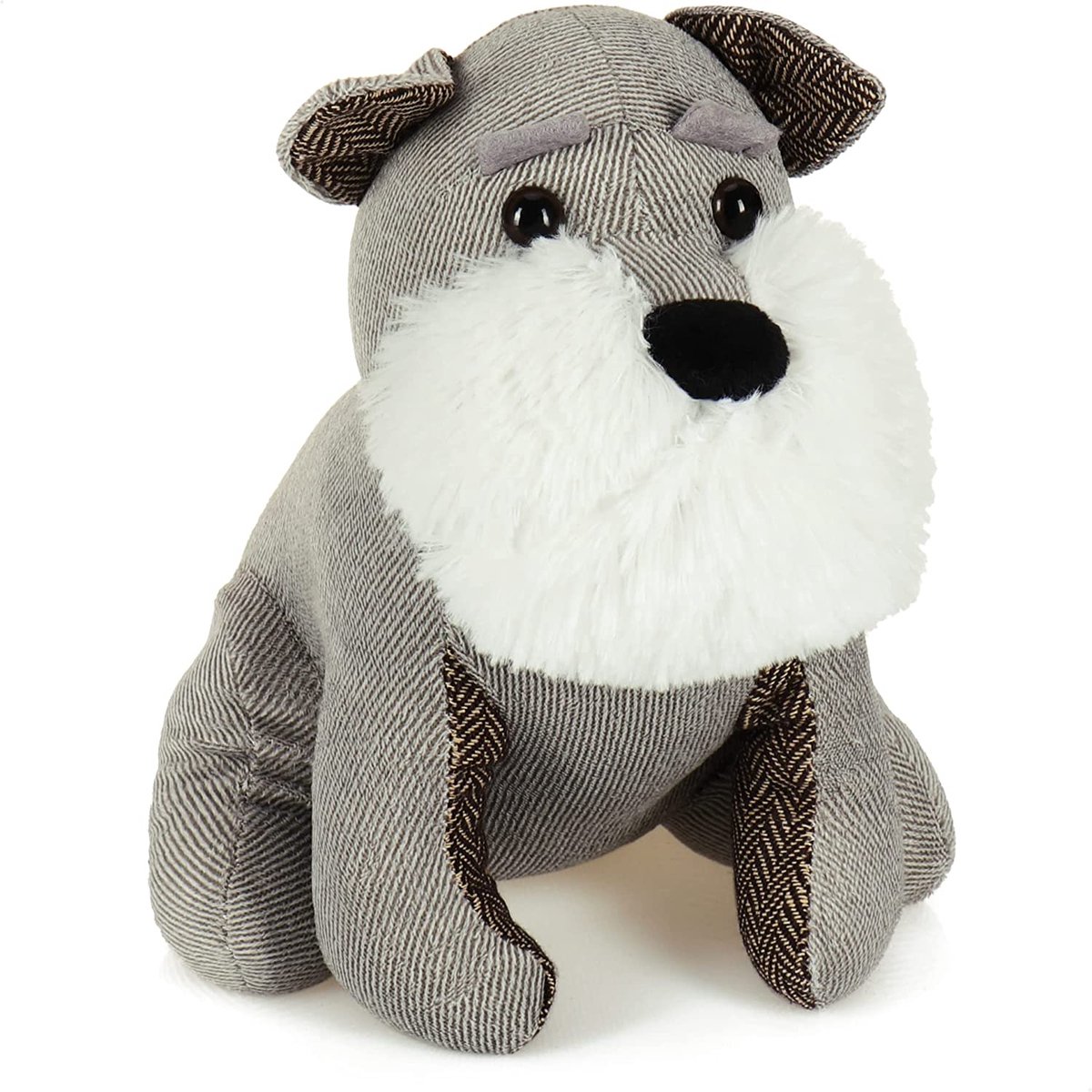 Schattige hond deurstopper zware deurhouder - functioneel woonaccessoire voor ramen en deuren - tochtstopper (Jackie de hond)