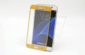 Samsung Galaxy S7 - Glas Screen protectors - Goud (8719273209127) (G930F)