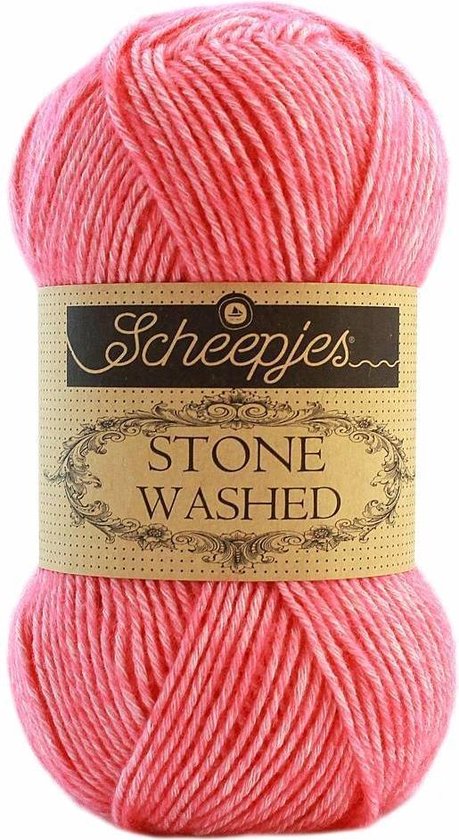 10 x Scheepjes Stone Washed - 835 Rhodochrosite