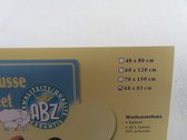 ABZ - Aankleedkussenhoes - Creme - 68x83