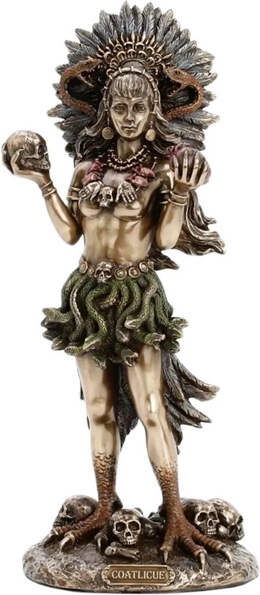 Veronese Design - Azteekse Godin Coatlicue - Moeder van de Goden