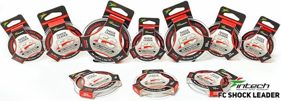 Fluorocarbon Shock Leader - 0.373mm - 50m - 7.7kg/17lb - Fluorcarbon Voorslag voor Zeevissen, Roofvissen & Karpervissen van Vercelli — afbeelding 5